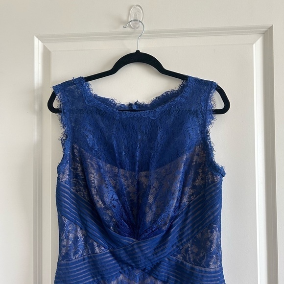 Tadashi Shoji Blue Lace Dress - Picture 3 of 11